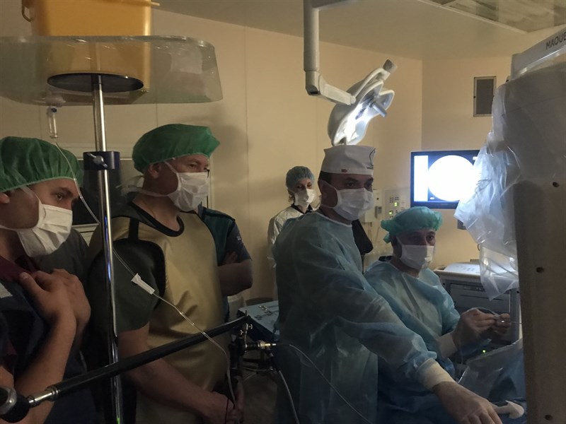 Врачи К+31 провели обучающий курс "Лазерная хирургия в лечении мочекаменной болезни"